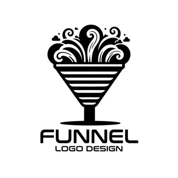 Funnel Vector Logo Design
