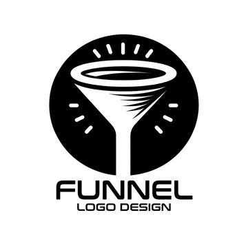 Funnel Vector Logo Design