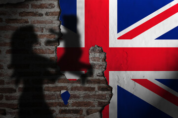 happiness of mother and sons. sex crisis or baby crisis in united kingdom