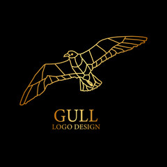 Gull Vector Logo Design
