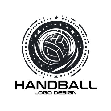 Handball Vector Logo Design