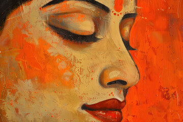 Painting of Krishna, Generative AI