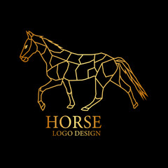 Horse Vector Logo Design