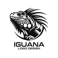 Iguana Vector Logo Design