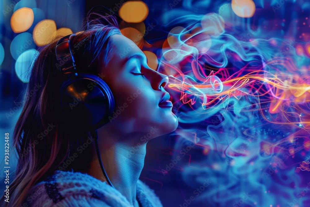 Aufkleber maximizing rest and sleep cycles: mindful meditation and mantras to enhance brainwave patterns for w