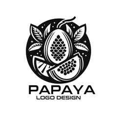 Papaya Vector Logo Design © isuru