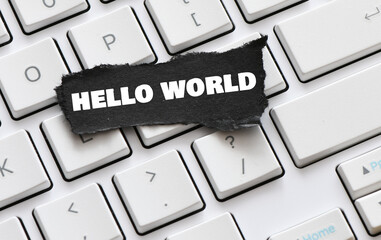 Hello World Expression and Concept Image