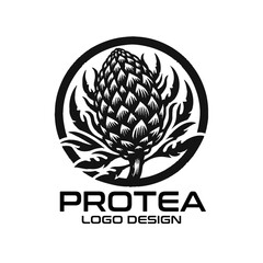 Protea Vector Logo Design