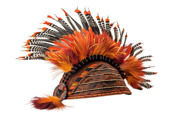 Unique Indian tribal cap