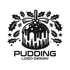 Pudding Vector Logo Design