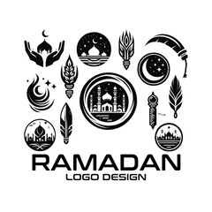 Ramadan Vector Logo Design