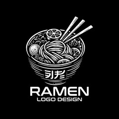 Ramen Vector Logo Design