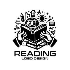 Reading Vector Logo Design