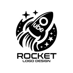 Rocket Vector Logo Design