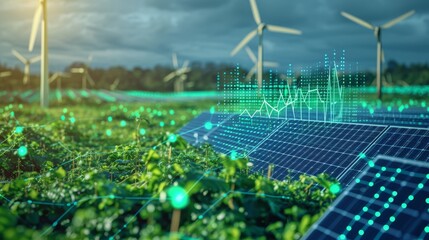 Green energy powers the future