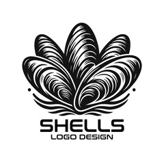 Shells Vector Logo Design