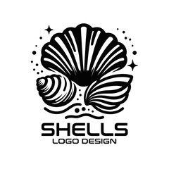 Shells Vector Logo Design