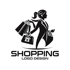 Shopping Vector Logo Design
