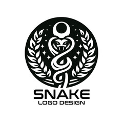 Snake Vector Logo Design