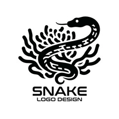 Snake Vector Logo Design