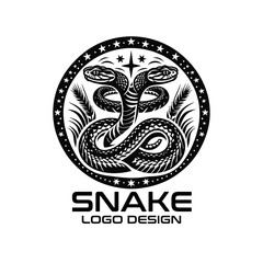 Snake Vector Logo Design