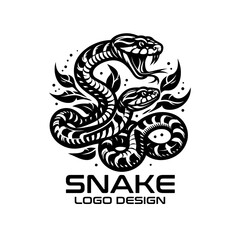 Snake Vector Logo Design
