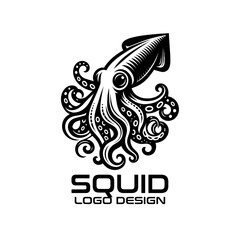 Squid Logo Design