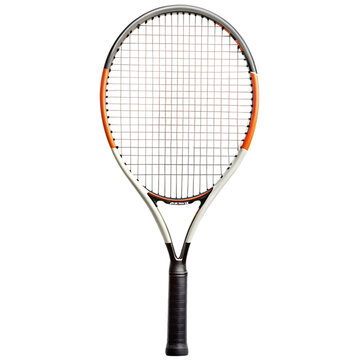 Tennis racket isolated on a white background 3d render