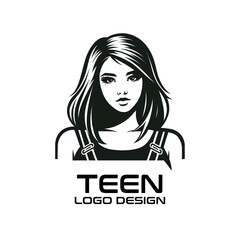 Teen Vector Logo Design