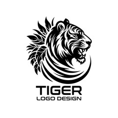 Tiger Vector Logo Design