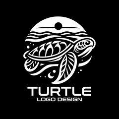 Turtle Vector Logo Design
