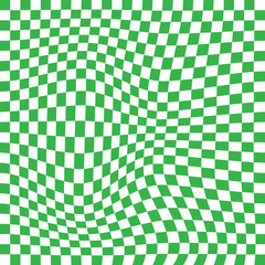 Groovy hippie 70s vector backgrounds set. Chessboard and twisted patterns. Backgrounds in trendy retro trippy style. Twisted and distorted vector texture in trendy retro psychedelic style