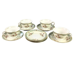  Image of Beautiful Tea Cups Set