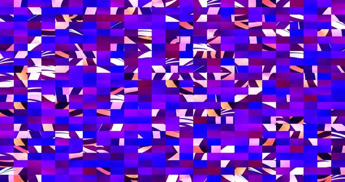 Quadra Mosaic 4k Animated background.