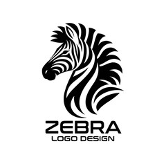 Zebra Vector Logo Design