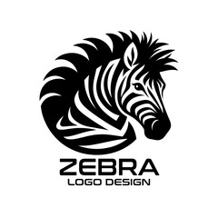 Zebra Vector Logo Design