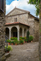 Fototapeta na wymiar Bagnone, historic town in Lunigiana, Tuscany