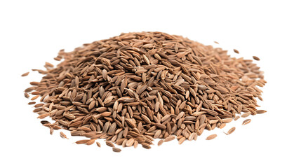 Caraway Seeds, Transparent Background	