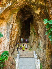 Marble mountains cave in Danang