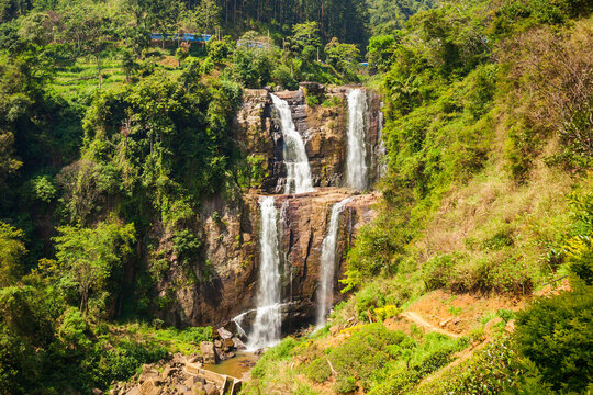 Ramboda Falls, Sri Lanka.