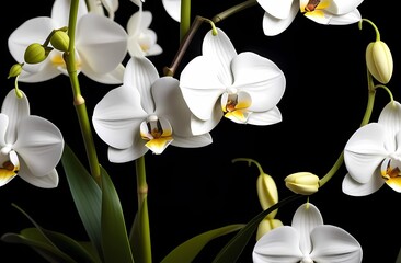 Vanilla Orchids. Elegance, Aromatic Flora