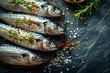 Structured Order and Visual Flow: Whole Sardines