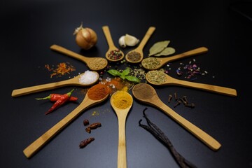 Spices awaken the senses, evoking memories and emotions with their familiar scents and tastes.