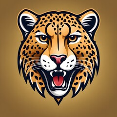 Cheetah Mascot Logo, Cheetah Esports logo, Tiger Logo Design, Leopard Gaming logo, Animal Mascot Logo Illustration, Animal Logo, Cheetah Illustration, AI Generative