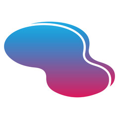 Abstract Liquid Shape