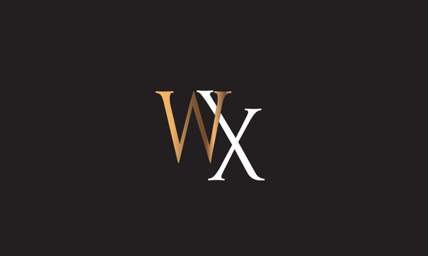 WX, XW, X, W Abstract Letters Logo Monogram