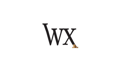 WX, XW, X, W Abstract Letters Logo Monogram