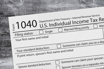 1040 tax form us individual income tax