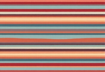 Blanket stripes seamless vector pattern background for cinco de mayo day created with generative ai
