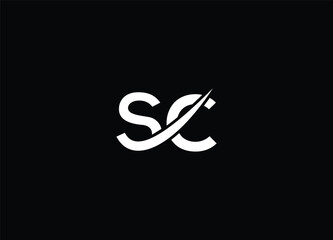 SC creative logo design and initial logo